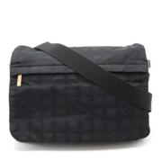 Pre-owned Canvas crossbody-bags Chanel Vintage , Black , Dames