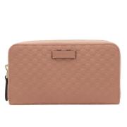 Pre-owned Leather wallets Gucci Vintage , Pink , Dames