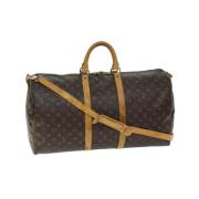 Pre-owned Canvas louis-vuitton-bags Louis Vuitton Vintage , Brown , Da...