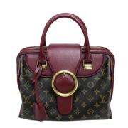 Pre-owned Canvas handbags Louis Vuitton Vintage , Brown , Dames