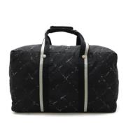 Pre-owned Canvas travel-bags Chanel Vintage , Black , Dames