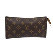 Pre-owned Canvas pouches Louis Vuitton Vintage , Brown , Dames