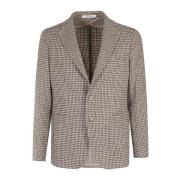 Montecarlo WOL Houndstooth Tagliatore , Brown , Heren