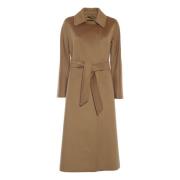 Luxe Kamelenjas - Tijdloze Stijl Max Mara , Brown , Dames