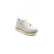 Witte damessneakers Bf4057Px331 Liu Jo , White , Dames