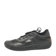 Pre-owned Nylon sneakers Prada Vintage , Black , Dames