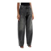 Vintage Wide Leg Bethany Jeans Haikure , Black , Dames