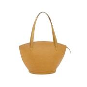 Pre-owned Leather louis-vuitton-bags Louis Vuitton Vintage , Yellow , ...