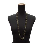 Pre-owned Yellow Gold necklaces Van Cleef & Arpels Pre-owned , Yellow ...