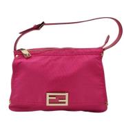 Pre-owned Leather fendi-bags Fendi Vintage , Pink , Dames