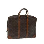 Pre-owned Canvas louis-vuitton-bags Louis Vuitton Vintage , Brown , Da...