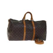 Pre-owned Canvas louis-vuitton-bags Louis Vuitton Vintage , Brown , Da...