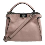 Pre-owned Leather fendi-bags Fendi Vintage , Pink , Dames