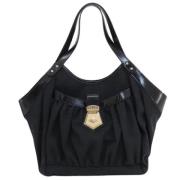 Pre-owned Canvas fendi-bags Fendi Vintage , Black , Dames