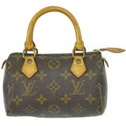 Pre-owned Canvas louis-vuitton-bags Louis Vuitton Vintage , Brown , Da...