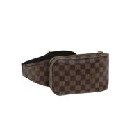 Pre-owned Canvas louis-vuitton-bags Louis Vuitton Vintage , Brown , Da...