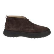 Bruine Suède Loafers Tod's , Brown , Heren