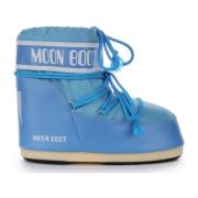 Blauwe Iconische Winterlaarzen Vrouwen Moon Boot , Blue , Dames