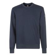 Blauwe Sweaters Katoen Girocollo Colmar , Blue , Heren