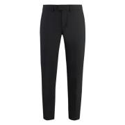 Wollen broek met zakken Dondup , Black , Heren