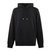 Patch Hoodie Lanvin , Black , Heren