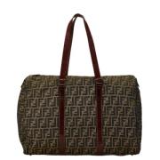 Pre-owned Canvas totes Fendi Vintage , Brown , Dames