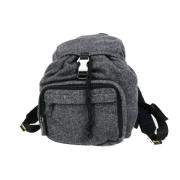 Pre-owned Wool backpacks Prada Vintage , Gray , Dames