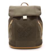 Pre-owned Canvas backpacks Louis Vuitton Vintage , Brown , Dames