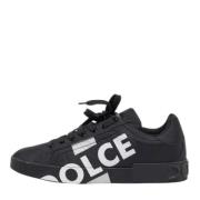 Pre-owned Nylon sneakers Dolce & Gabbana Pre-owned , Black , Heren