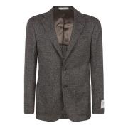 Bruine Jas met Donegal Details Corneliani , Brown , Heren