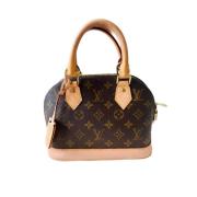 Pre-owned Leather louis-vuitton-bags Louis Vuitton Vintage , Brown , D...