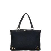 Pre-owned Canvas gucci-bags Gucci Vintage , Black , Dames