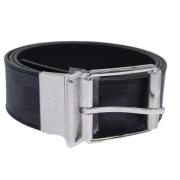 Pre-owned Canvas belts Louis Vuitton Vintage , Gray , Heren