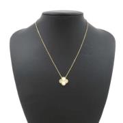 Pre-owned Yellow Gold necklaces Van Cleef & Arpels Pre-owned , Yellow ...