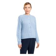 Blauwe Cardigan Sweaters Twinset , Blue , Dames