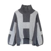 Isa Sweater Hést , Gray , Dames