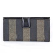 Pre-owned Leather wallets Fendi Vintage , Brown , Dames