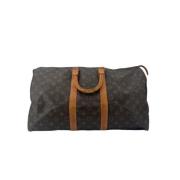 Pre-owned Canvas handbags Louis Vuitton Vintage , Brown , Dames