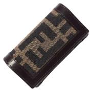 Pre-owned Canvas wallets Fendi Vintage , Brown , Dames