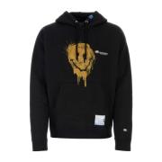 Zwarte katoenen sweatshirt Mihara Yasuhiro , Black , Heren