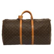 Pre-owned Canvas handbags Louis Vuitton Vintage , Brown , Dames