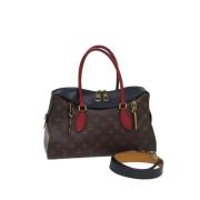 Pre-owned Canvas louis-vuitton-bags Louis Vuitton Vintage , Brown , Da...