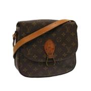 Pre-owned Canvas louis-vuitton-bags Louis Vuitton Vintage , Brown , Da...