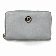 Pre-owned Leather wallets Michael Kors Pre-owned , Gray , Dames