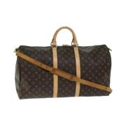 Pre-owned Canvas louis-vuitton-bags Louis Vuitton Vintage , Brown , Da...