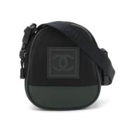 Pre-owned Canvas crossbody-bags Chanel Vintage , Black , Dames