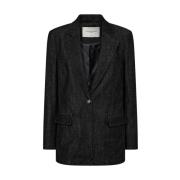 Stijlvolle Muse Blazer in Blauw Copenhagen Muse , Black , Dames