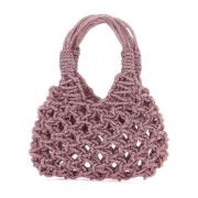 Kristallen Mini Tas Hibourama , Pink , Dames