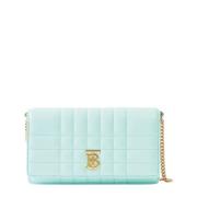 Stijlvolle Clutch Burberry , Green , Dames