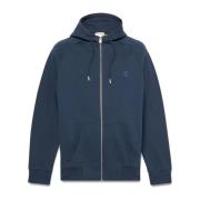 Fleece Hoodie Timberland , Blue , Heren